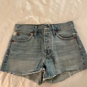 Madewell Jean shorts